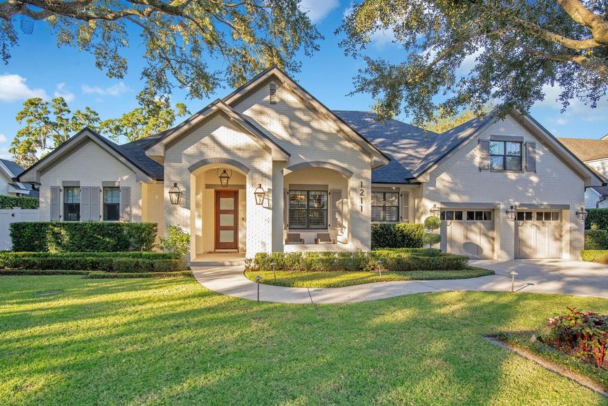 EXQUISITE RESIDENCE IN THE VIAS! This custom-designed home features 4 bedrooms, 3-full baths and sophisticated touches of elegance throughout. The modern design philosophy blurs the lines between the interior and exterior spaces of the home and creates a cohesive feel that’s open and airy. Built with SMART home technology, the home is outfitted for thermal efficiency and uses a LUTRON lighting system, central vac system, as well as a home audio and security system. High-end interior finishes include white oak floors, La Cantina Panoramic doors, a chef’s kitchen with SUBZERO and WOLF appliances, and a luxurious primary bedroom with spa en suite, complete with an oversized jetted tub. Motorized, retractable screens on the lanai lift to reveal a magnificent resort-inspired backyard. Summer kitchen, heated saltwater pool, a 9-hole mini golf course, and perfectly manicured landscaping by Keller Outdoors all blend to create the perfect private oasis. Located within one of Winter Park’s most desirable neighborhoods, the Vias offer picturesque brick streets for walking and proximity to the Racquet Club and Chain of Lakes.