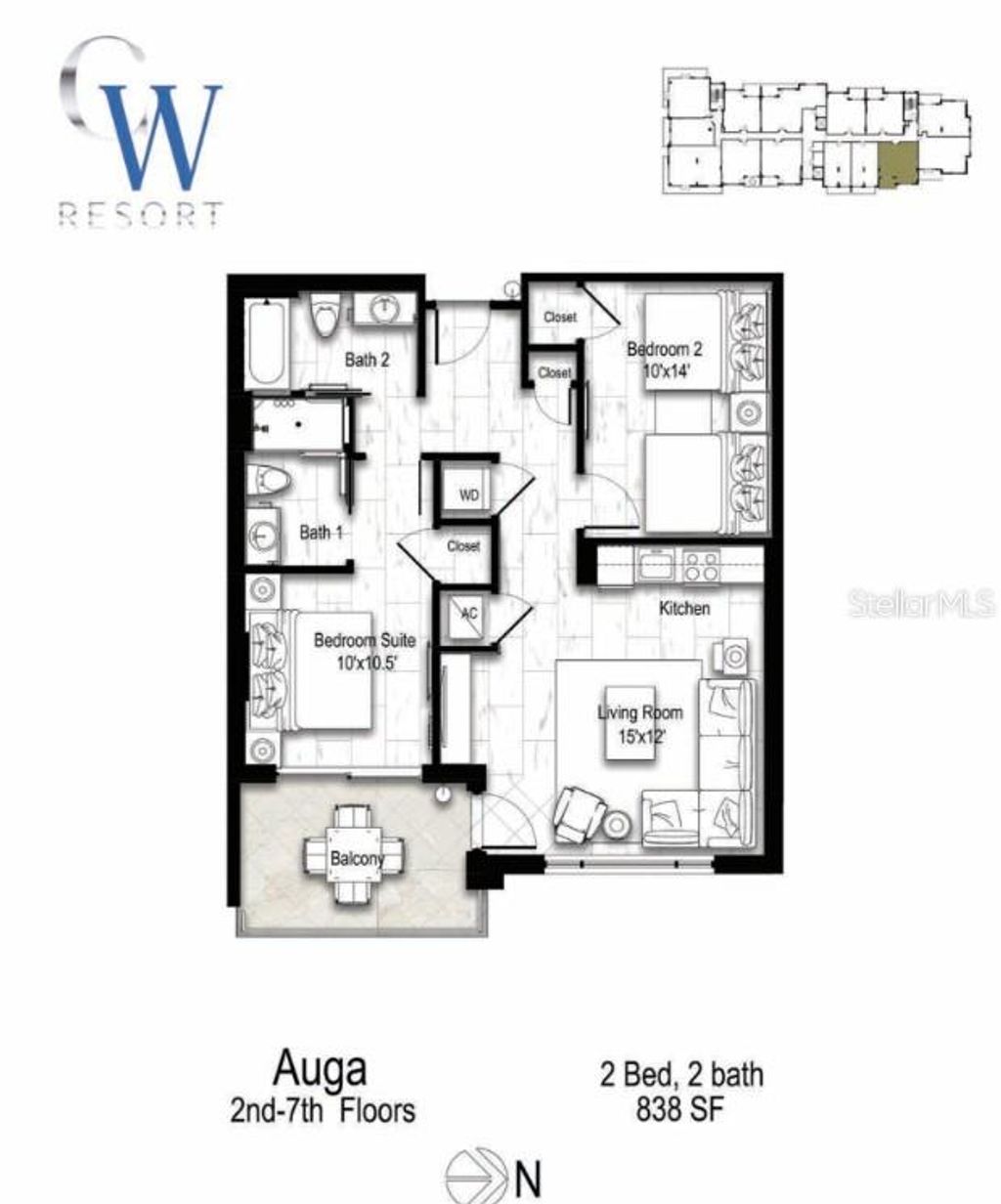 Photo of 411 E Shore Drive #405, Clearwater Beach, FL 33767 (MLS # TB8511119)