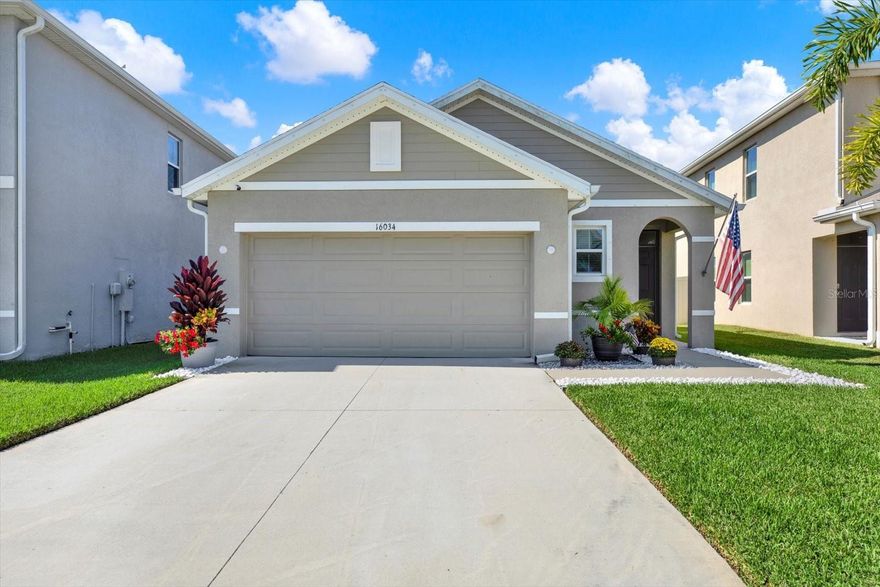 Welcome to THE PRESERVE IN ODESSA! Built in 2021, this well-maintained single-family home feels BETTER THAN NEW and features thoughtful upgrades throughout.

Step inside to an inviting open-concept design filled with natural light. The kitchen showcases GRANITE COUNTERTOPS, STAINLESS STEEL APPLIANCES, and a LARGE CENTER ISLAND that provides plenty of space for cooking and entertaining. A WHOLE-HOME WATER SOFTENER adds comfort and convenience.

The EXTENDED, PAVED LANAI overlooks tranquil WATER VIEWS, offering a beautiful setting for outdoor dining, gatherings, or simply enjoying the surroundings.

Residents of THE PRESERVE enjoy access to RESORT-STYLE AMENITIES including TWO POOLS, a CLUBHOUSE, FITNESS CENTER, PLAYGROUNDS, SPORTS COURTS, and WALKING TRAILS. With a LOW MONTHLY HOA, these features bring outstanding value.

The community is served by TOP-RATED SCHOOLS and offers convenient access to the SUNCOAST PARKWAY, shopping, dining, and all that TAMPA BAY has to offer.

This MOVE-IN READY HOME is available now - schedule a showing and see all the benefits of living in THE PRESERVE!
