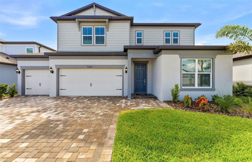 Photo of 5282 Wolf Creek Drive, Apollo Beach, FL 33572 (MLS # TB8433844)
