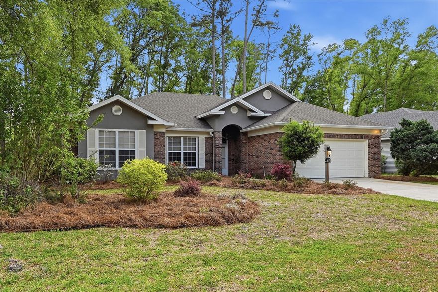 Move-in ready brick home located in The River Woods subdivision. Features include: Gas Fireplace; Spacious Bedrooms With Large Closets; Open Concept With High Ceilings; Galley Kitchen With Abundant Cabinet Space Including an appliance cabinet for keeping counter space organized; New Roof(2024)and Water Heater, HVAC replaced 2021, 2-Car Garage, Washer/Dryer, Window Coverings and More. Near the Copeland Community Center with indoor pool, fitness center and more. Membership to Advent Christian Village is mandatory @$195/mo.