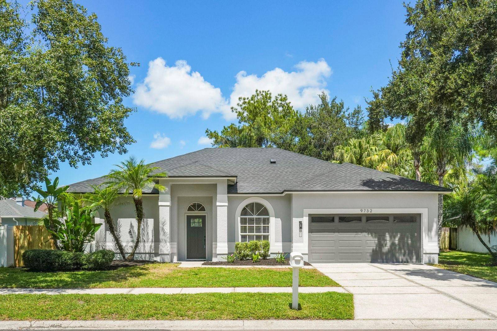 Beautifully updated 3 bedroom, 2 bathroom pool SANCTUARY in the highly desirable Pebble Creek community. The interior has been completely renovated and features a brand-new kitchen with stainless steel appliances, updated primary and secondary baths, new waterproof vinyl plank flooring throughout, and fresh interior and exterior paint. The owner’s suite offers a spacious ensuite bath with dual vanities, a garden tub, separate shower, walk-in closet, and direct access to the lanai and pool. Two additional bedrooms also feature walk-in closets, ceiling fans, and share an updated full bath.
Enjoy the Florida lifestyle with a renovated screened-in swimming pool and covered lanai, perfect for relaxing or entertaining. Major updates include a new roof and new HVAC system, providing peace of mind for years to come.
Pebble Creek residents enjoy no CDD fees, a low HOA of just $650/year, and access to amenities including a community pool, tennis courts, playground, and neighborhood events. Conveniently located with easy access to major highways, this home is just minutes from shopping, dining, hospitals, USF, VA Hospital, and Moffitt Cancer Center, and only a short drive to downtown Tampa.