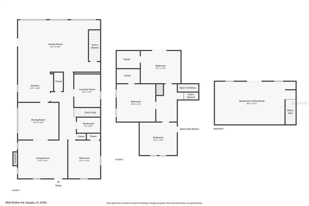 Photo of 3828 Walker Road, Apopka, FL 32703 (MLS # O6375099)