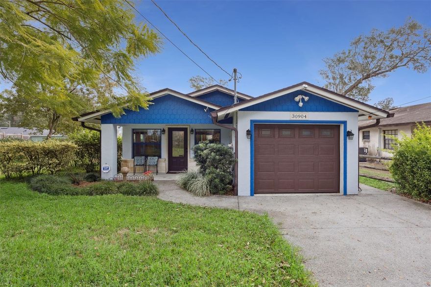 Welcome to 30904 Deal Drive - a charming 2 bed, 2 bath bungalow nestled on an OVERSIZED 1/3 acre lot in peaceful Sorrento. This property offers the perfect blend of comfort, space, and peace of mind. With 1,400 square feet of well-designed living space, you’ll feel right at home the moment you walk through the door. This home is fully equip with GENUINE HARD WOOD FLOORS, upgraded appliances, a private gated driveway entrance, state of the art security system, and so much more! Step outside to relax on the covered front patio, taking in the sweeping views of mature oak trees and lush landscaping that covers the rest of this DOUBLE WIDE LOT - perfect for a future home expansion, private pool, division of the parcel to sell or build another structure on, or to maintain the land's natural beauty. Plus, with no HOA, you’ll have the freedom to truly make this home your own. Perfect for full time living or to use as a rental property. Don’t miss your chance to own a slice of Sorrento charm — schedule your showing today! *Furnishings are negotiable.