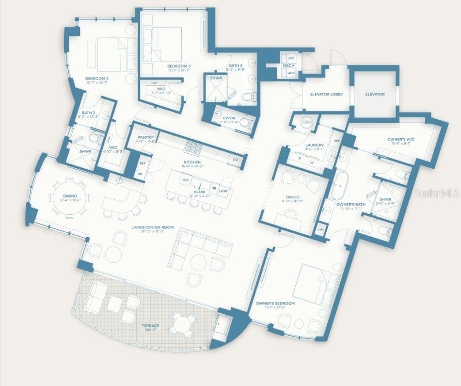 AMARA ON SARASOTA BAY - Residential