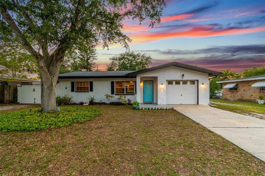 Step into a rare opportunity in the heart of Safety Harbor, where charm, flexibility, and location come together in one beautifully reimagined home. This fully renovated 3-bedroom, 3-bathroom residence welcomes you with fresh interior and exterior paint, setting the tone for a clean, modern living experience. At the center of the home, a custom designed kitchen shines with sleek quartz countertops, a breakfast bar with seating, and new appliances… perfect for both everyday living and effortless entertaining. Luxury vinyl flooring flows seamlessly throughout, while each bathroom has been thoughtfully updated with elegant, marble-style tile finishes.
Beyond the main home, the possibilities truly expand. An attached one car garage is complemented by a detached oversized garage! Complete with a spacious enclosed bonus room overlooking a private pool. Whether you envision a workshop, creative studio, or a future in-law suite, this versatile space is already equipped with a full bathroom and shower, ready to adapt to your needs.
For those who need room to roam, a double gate and extended gravel driveway on the south side of the property offer ample space for boats, RVs, and recreational vehicles… an increasingly rare find in this area.
Inside, the open split floorplan provides both comfort and privacy, making it ideal for hosting guests or simply enjoying your own space. And just beyond your doorstep, lifestyle takes center stage. Less than a mile away, Philippe Park offers direct access to Tampa Bay with a public boat launch, scenic walking trails, fishing spots, picnic areas, playgrounds, kayaking, and even dolphin sightings.
You’re also moments from the vibrant downtown district, home to the renowned Safety Harbor Resort and Spa, along with charming shops, restaurants, and year-round community events. With easy access to Gulf beaches and two major airports, convenience meets coastal living at its finest.
Situated high and dry! No Flood Insurance Required! This property delivers peace of mind along with unmatched versatility. Homes like this don’t come around often. Schedule your private showing today before this Safety Harbor gem is gone.