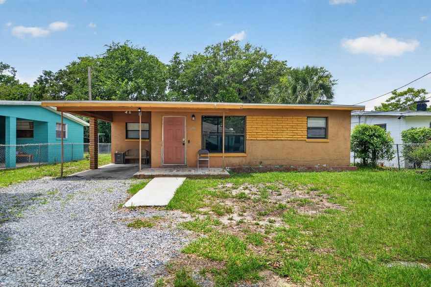 Welcome to 610 Holmes Ave in Daytona Beach! Owned and cared for by the same family for over 30 years, this unique property offers flexibility with a detached ADU setup, making it a great opportunity for multi-generational living, guests, rental income potential, or a private home office space. The main home includes 2 bedrooms and 1 bathroom, while the separate rear unit includes 1 bedroom, 1 bathroom, and its own kitchen for added convenience and privacy.

Additional updates include a recently installed new roof, giving peace of mind to the next owner. Whether you are looking to expand your investment portfolio or need extra space for extended family, this property offers versatility that is hard to find. Conveniently located near shopping, dining, schools, and just a short drive to the beach, this property combines functionality with an ideal Daytona Beach location. Schedule your private tour today.