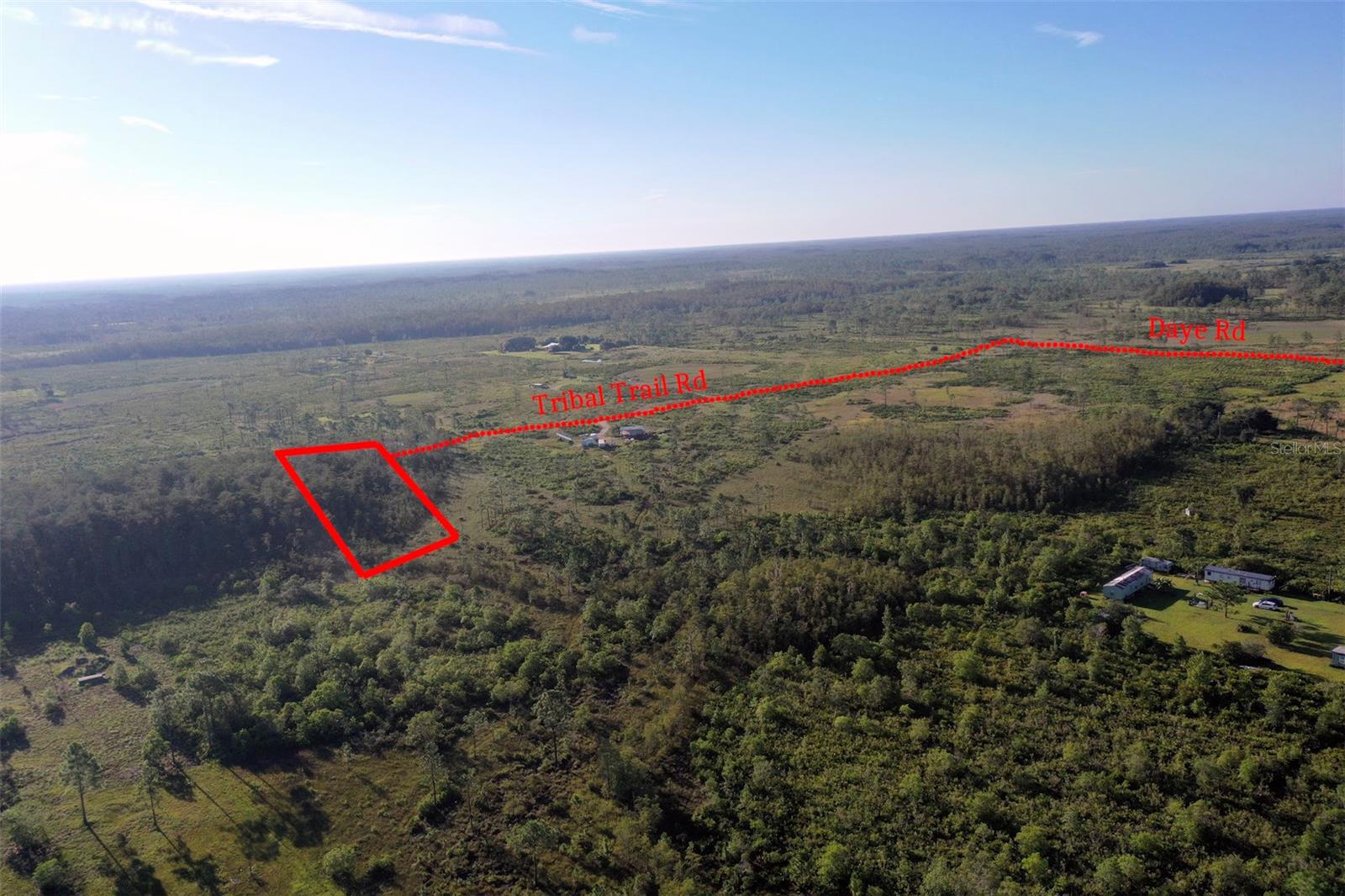 In Bull Creek area of Saint Cloud. This is a nice land for someone to bring their immagination. There is a county road called Tribal trail that you can access land with buyt may need to forge a new short path into property. Others in this are have set up camps for hunting and other activities. Make this an oassis for your friend or family to come out and ride, hunt, fish or enjoy true peace and quite. There is access all the way to theproperty with good roads but its recomended not to drive low cars. Bull Creek Wildlife managment is in that area. This is a good land ownership here in this quiet area of Saint Cloud.