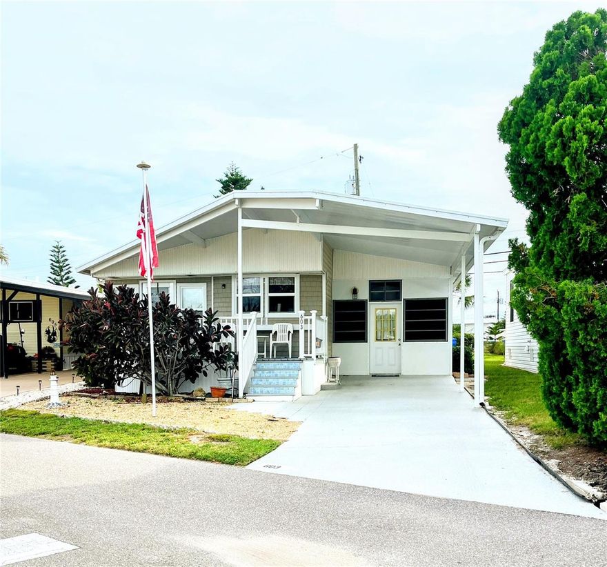 SO SPACIOUS, LOTS OF ROOMS AND IN THE DOG AREA. THIS HOME BACKS UP TO THE TRAIL, FOR EASY ACCESS TO WALKING, BIKING AND WALKING YOUR PET. TWO BEDROOMS WITH ONE AND A HALF BATH. TWO BONUS ROOMS, WITH AN EXTRA ROOM FOR LAUNDRY. AND, THERE’S MORE, IT HAS A FRONT PORCH. VERY CLOSE TO PUBLIX. ENJOY THE FLORIDA LIFESTYLE, WITH ACCESS TO THE COMMUNITY, INCLUDING TWO CLUBHOUSES, BOTH WITH FULL KITCHENS. ONE HAS A STAGE FOR THE MANY PRODUCTIONS, AND BANDS FOR ENTERTAINMENT AND DANCING. THE OTHER SITS ON THE WATERWAY WITH MANY DOLPHIN AND MANATEE SIGHTINGS. BOAT SLIPS AVAILABLE TO RENT, WITH EASY ACCESS TO THE INTRACOASTAL WATERWAY AND GULF. THERE IS A HEATED POOL AND HOT TUB, PICKLEBALL, CORNHOLE, SHUFFLEBOARD, A FITNESS CENTER, LIBRARY, SEWING ROOM, PING PONG, BILLIARDS. BOOK CLUB, POKER, BRIDGE, TRIVIA, BINGO, TOO MANY GROUPS TO MENTION. GOLF CART PARADES AND SCAVENGER HUNTS. EASY ACCESS TO SHOPPING, BEACH, HISTORIC DOWNTOWN VENICE.