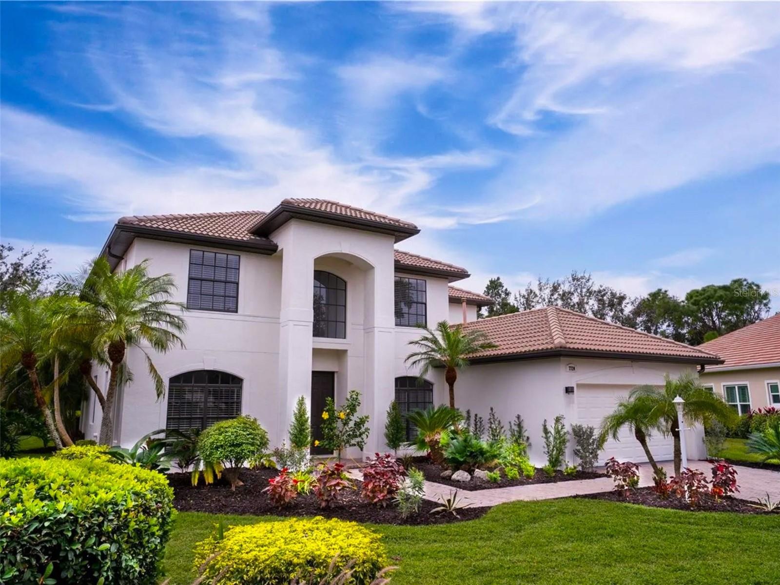 MAINTENANCE Free Neighborhood! EXPERIENCE the 3D Home Tour Available & YouTube tour! This beautifully updated 5-bedroom, 3-bathroom residence offers luxury and comfort in every detail. Enjoy a luxury pool experience with spa, newly RE-MARCITED for a fresh, sparkling look. Our NEW designer kitchen boasts an Open Floor Plan with upgraded quartz countertops and stainless-steel appliances, perfect for any chef. To Top of the gorgeous kitchen, it is finished with Top-of-the-Line Shaker Cabinets. Experience the elegance of luxury vinyl flooring. The main bedroom offers a NEW incredible bathroom with quartz throughout & Designer cabinets. The balcony offers breathtaking water and pool views. Don’t miss this incredible opportunity! Experience unparalleled luxury and privacy in this gated sanctuary, offering an abundance of amenities that make it feel like a floating paradise. Nestled in the top-rated community in the nation, you'll enjoy easy access to the University Town Center, premier shopping, dining, entertainment, social events, and golf. Embrace the ultimate Country Club lifestyle! Possible Seller Credits available.