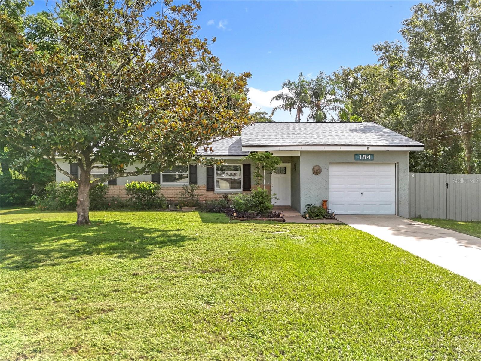 Bungalow style home with a pool in Mount Dora! This 3/1.5 sits on over a third of an acre and the open pool completes this tropical oasis. Roof is only a few months old and the home is a clean slate to make it your own. Pool was resurfaced about 3 years ago and all appiances have been included. The exterior shed provides additional storage on this already oversized fenced lot. A short dirve will take you directly into downtown Mount Dora with access to great restaurants and shopping.