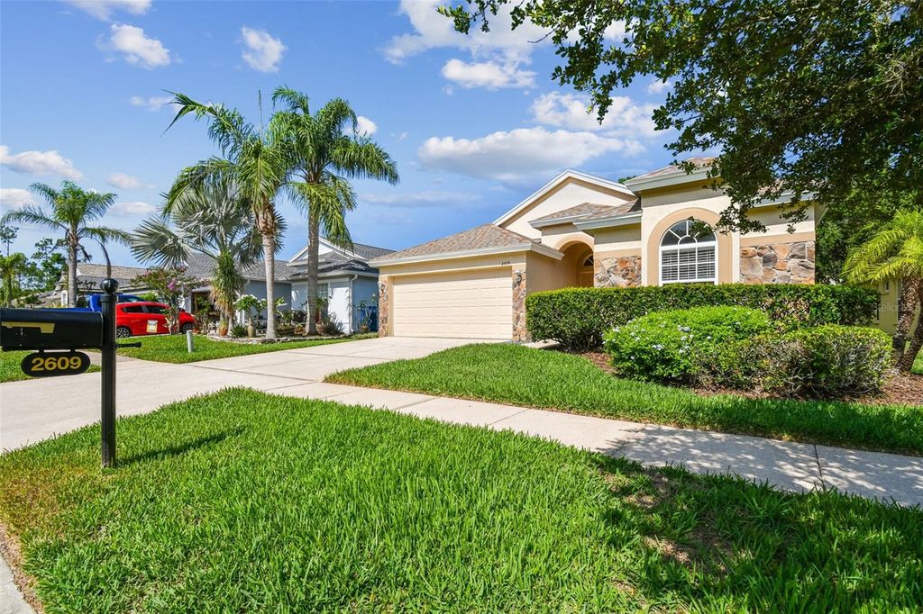 Photo of 2609 Rosehaven Drive, Wesley Chapel, FL 33544 (MLS # TB8394035)