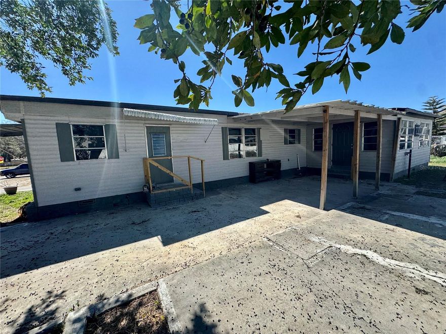 Great opportunity to own a 3/1 mobile home with 936 sq ft on 0.15 acres, and you own the land! No lot rent. No HOA. Property needs some TLC but is mostly rent-ready, making it a strong value-add play for investors looking for immediate cash flow or a quick flip. Solid rental potential with minimal finishing touches needed. Priced well below market value for a fast sale.