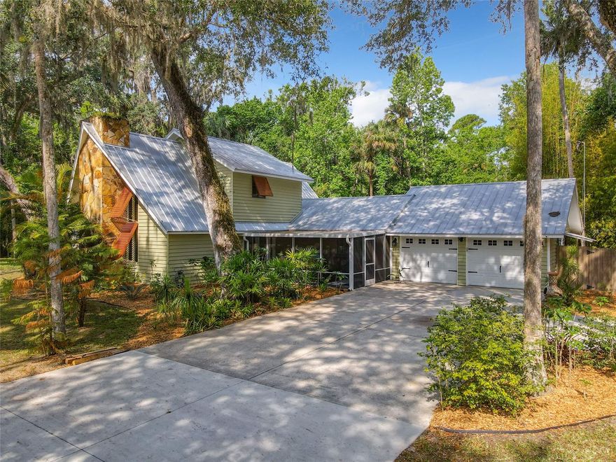 Your tropical paradise dream home!  Two-level, open-floor plan home. A short drive to the heart of town but the feel of being in the country.  This delightful home has two screened-in porches, Plantation shutters throughout, and a unique outbuilding with a porch (and) electricity.  Relax on the deck of your saltwater inground pool, and rinse off in your poolside shower. Pick oranges from the orange trees on the property. Beautiful flower gardens. 

The home has a transfer switch and a gas generator. Surge protector on the electrical panel. Underground utilities. Two "nest" thermostats allow remote Temperature control 

Oversized Garage, 21.7 x 25.2, (approximately 525 Square feet), with two doors and mini spit (heat and air). Insulated garage doors. Storage space above the garage acessable by a drop-down ladder. 

The home was not flooded during last year's storms.

Transferable termite bond as well as pest control contract.

Showing by appointment only.


The seller is a Licensed Florida Real Estate Professional. ;Water: City