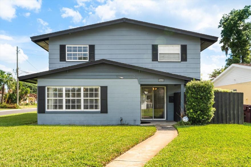 Rare College Park Opportunity with Skyline Views & Income Potential!

Situated on a premier corner lot in the heart of 32804,  2 W Steele St offers versatile living space. Whether you are looking to renovate and customize, build your dream home from the ground up, or secure a high-yield investment, this property delivers unmatched flexibility. Roof is 2018 | HVAC 2024| Updated Plumbing and Electrical throughout.

The Main Residence:
Features a functional layout with a first-floor primary suite and additional guest bedrooms located upstairs for maximum privacy. The heart of the home is a renovated kitchen with bold cabinetry and modern finishes. Step out onto the expansive second-story patio to enjoy stunning views of the Downtown Orlando skyline a true neighborhood rarity.

The Bonus Asset:
A unique detached studio apartment is accessible via the upper patio. This space is ideal for Airbnb/short-term rental income, a private guest wing, or a secluded home office.

Location:
Live just minutes from the boutique shopping and award-winning dining on Edgewater Drive. This is a rare chance to own a high-value property with built-in income potential in one of Orlando’s most sought-after zip codes.

Schedule your private showing today!