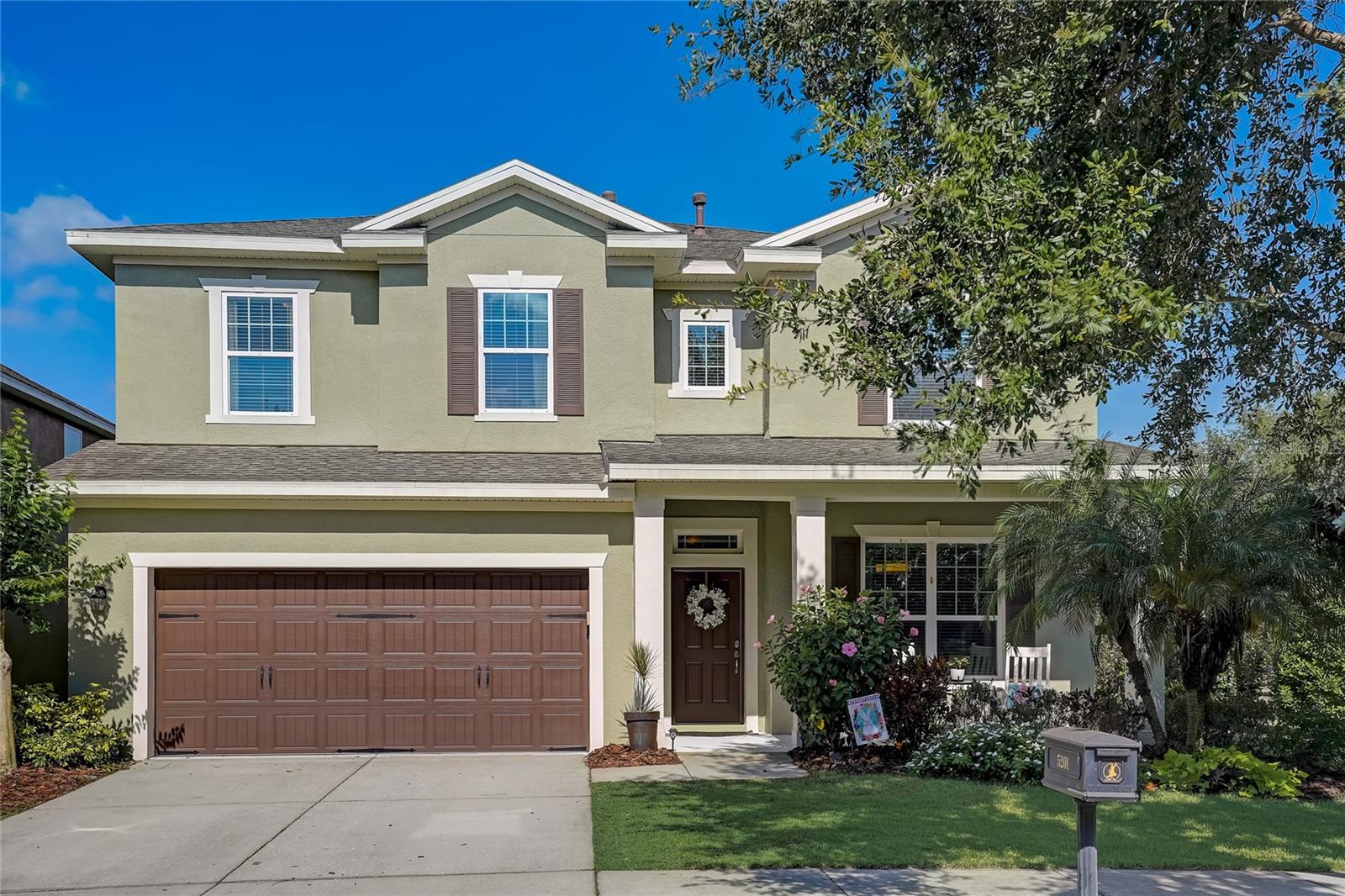 Pending- Seller is requesting back-ups.
Welcome to this exquisitely appointed David Weekley home in the highly sought after Starling neighborhood in Fishhawk Ranch.
You will love the versatility of the downstairs bedroom! Great as a guest suite or an office! The downstairs full bathroom is beautifully appointed with GRANITE COUNTERS, and shower/tub combo. The indoor laundry room has extra shelving with the washer and dryer included. Upstairs, the large bedroom is currently being used as a PLAYROOM, but could also be a fun media room, indoor gym, and/ or bedroom. The other two secondary rooms are spacious with CLOSET BUILT-INS. The master suite offers elegant TRAY CEILINGS and flows to the LUXURIOUS master bath with dual vanities, GRANITE counters, SIZEABLE SOAKING TUB , a separate walk-in shower and lots of natural light. The walk-in closet has been appointed with CUSTOM BUILT-INS, which are excellent for staying organized. Outside, you can enjoy your GENEROUS SIZED BACKYARD year round. Imagine yourself dining, reading, or simply relaxing on your LARGE BACK PORCH. The seller has added ADDITIONAL OUTLETS, convenient FOR HOLIDAY LIGHTS. Seller has also connected TO RECLAIMED WATER which will save you hundreds on your water bill and keep your yard healthy and beautiful!
In addition to the close amenities, you will also have access to all of Fishhawk’s resort style amenities - Aquatic center, basketball, roller hockey, skate park, PICKLEBALL, MOVIE THEATER, 3 other clubhouses, GYMS, pools, and many miles of beautiful TRAILS for walking, biking, and running. 5 minute drive to restaurants, PUBLIX, Walgreens, and more. Minutes to the Fishhawk Sports Complex which offers PARK AND RIDE SERVICE to MacDill AFB and Downtown. The sports complex also hosts a plethora of LITTLE LEAGUE and travel sports teams. Fishhawk Ranch is also perfect for those who split their time between Tampa and Lakeland or even Orlando. 1 hour to FLORIDA'S BEST BEACHES and easy access to Downtown Tampa's fun atmosphere, shopping, arts and sports scene.
Taxes total includes CDD fee.