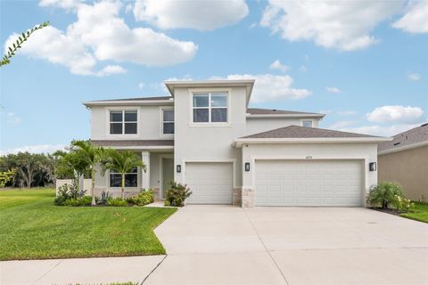 Photo of 6076 Wandering Willow Drive, Wesley Chapel, FL 33545 (MLS # TB8525148)