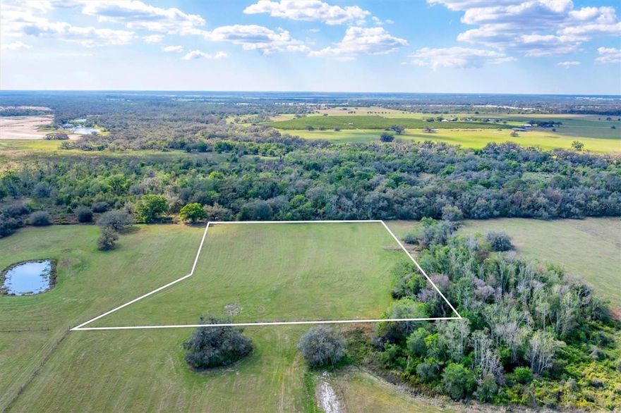 Build your dream home on this 5 acre parcel with beautiful natural surroundings in highly sought after Myakka City! This vacant parcel is zoned for residential, agricultural or recreational uses. Enjoy stunning sunsets and open spaces! Recently fenced on 3 sides. No flood zones. There are light deed restrictions of no mobile or modular homes. In close proximity to Terra Nova Equestrian Center. Take advantage of the country life yet still be in driving distance to all the amenities of Lakewood Ranch and Sarasota. You can build a residence along with outbuildings and an additional dwelling unit. Bring your friends or family members as there are additional parcels available. Property access is by an easement.