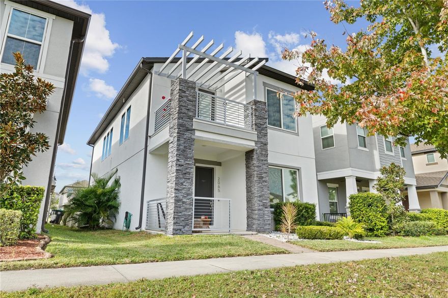 Welcome to the highly desirable Oakland Trails community, where this beautifully designed 2019 Meritage Home offers an exceptional blend of modern comfort, energy efficiency, and everyday convenience. Ideally located just approximately 30 minutes from Disney, Universal, and Downtown Orlando, the home provides easy access to major attractions while preserving a peaceful residential atmosphere.
Oakland Trails is known for its top-rated schools, scenic walking and biking trails, and thoughtfully planned amenities, including a community pool, clubhouse, and dog park. The neighborhood features wide streets, attractive entryways, and a welcoming environment, with close proximity to Historic Downtown Winter Garden, offering popular restaurants, breweries, shops, and community events.
Built with energy efficiency in mind, this Meritage Home includes spray foam insulation, helping maintain consistent indoor comfort while reducing utility costs. The home is equipped with an advanced HVAC system featuring enhanced air purification and fresh-air intake, ideal for comfortable and healthy living.
The interior showcases a gourmet kitchen with KitchenAid appliances, quartz countertops, and a custom-tiled island, complemented by high ceilings and tall doorways that create an open, airy feel throughout. Additional features include a partially metal and shingle roof, a full gutter system, a custom wood staircase, and a spacious primary suite with a built-in closet system. Generous storage throughout the home makes it well suited for families of any size.
The property is ideal for long-term rental use. While short-term rentals are restricted by the HOA, the home’s modern construction, low-maintenance design, and strong location support long-term value and rental stability.
Notably, the home has been strictly pet-free under current ownership, making it an excellent option for buyers with sensitivities. A detailed list of builder upgrades and owner improvements will be provided with the listing, offering full transparency into the home’s added value.
Additional features include installed security cameras and a custom Tesla charging outlet, included at no additional cost with a full-price offer. Furniture is not included; however, the seller is open to selling select items separately if desired.
A well-maintained, energy-efficient home in one of the area’s most sought-after communities — offering quality construction, lifestyle amenities, and long-term appeal.