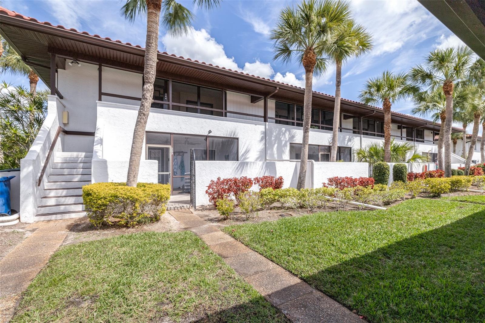 Don't miss this updated 2/2+ carport condo with a balcony overlooking the beautiful IMG Golf Course! You will enjoy the expansive golf course views from your large glass enclosed lanai or relax on your front screened in patio. NEW ROOF & AC (2024) Updated include luxury vinyl flooring, stainless steel kitchen appliances, backsplash, resurfaced kitchen cabinets, new bathroom vanities and tiled showers. Valencia is a beautifully landscaped and well maintained community. Great location with IMG Country Club and Golfing just a few minutes up the road or take a short drive to Anna Maria Island. Not far from the SRQ Airport, downtown Sarasota, Bradenton or IMG Academy.