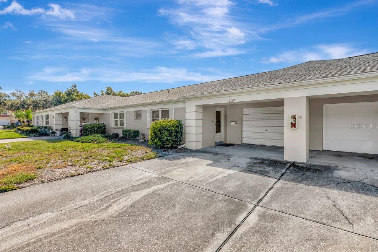 This approximately 1,280 square foot, two-bedroom, two-bathroom home is situated in a quiet 55+ community. The primary bedroom and secondary bedroom both provide ample space, with plenty of natural light throughout the home. The open floor plan offers great entertaining potential. The one-car garage provides convenient laundry access, and the screened patio offers an inviting outdoor living area.
The community amenities include a pool and clubhouse, providing residents with opportunities for socializing and recreation. This home is also conveniently located near restaurants, shopping, with easy access to the Gulf beaches and airports. This home presents tremendous potential and could benefit from some TLC to fully showcase its charm and capabilities.