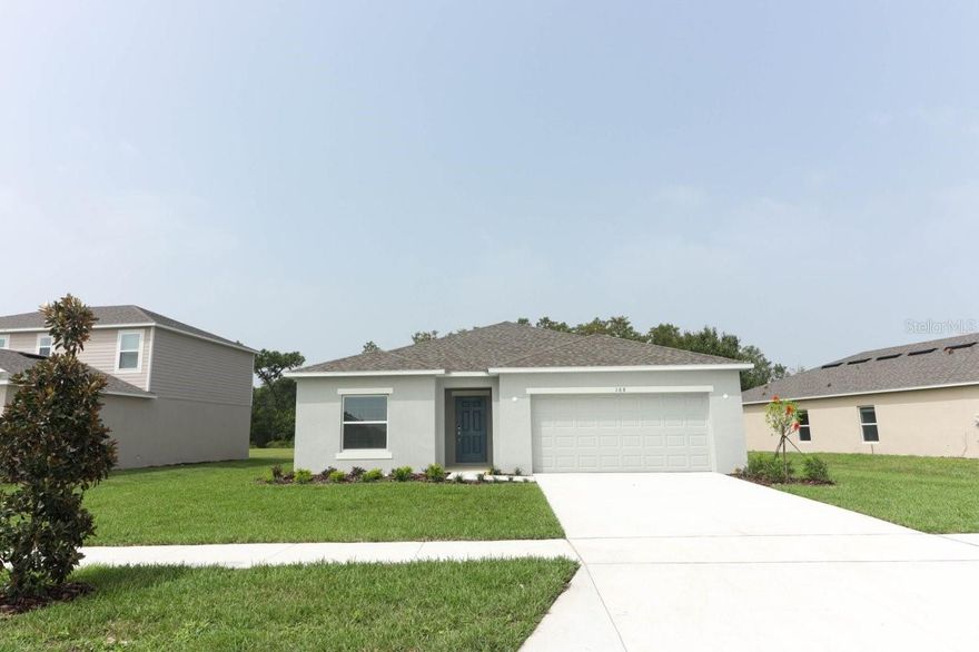 Under Construction. MLS#O6141372 Ready Now! The Cypress at Stepping Stone! This cozy single-story plan makes smart use of every square foot without sacrificing a bit of style. Lots of natural light and a seamless open-concept flow from gathering room to dining room to well-equipped kitchen with island add to the sense of spaciousness. Owner's suite is privately tucked in back of home with large owner's bath and walk in closet. The additional three bedrooms are towards the front of the home with a full bathroom conveniently placed nearby. The covered lanai is perfect for outdoor entertaining as well as enjoying the year-round Florida weather! Structural options include: covered lanai.