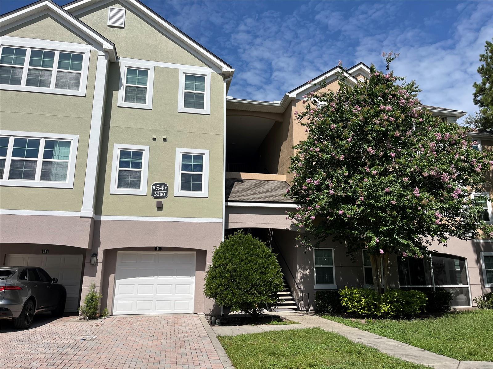 This wonderful 2 bedroom/ 1 bathroom condo is situated on the second floor in the 24 hours gated community of the Hamptons at Metrowest. The open floor plan allows for a light and bright comfortable living style. The unit comes with crown molding, built-in desk, inside utility room, track lighting, ceiling fans with ceramic tile flooring, a dishwasher, disposal, stove, refrigerator, washer and dryer. Enjoy a dip in the community swimming pool or achieve the body of your dreams at the fitness center. The location is very convenient with great near-by shopping, dining, and attractions as well as easy access to major roads like I-4, 408, and the Florida’s Turnpike for quick commuting throughout the Orlando area. Don't miss out on the chance to live in this unit. Ready today!