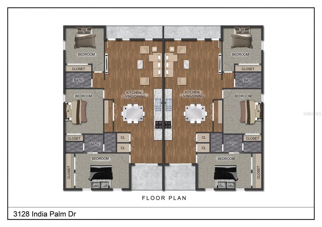 Photo of 3128 India Palm Drive, Edgewater, FL 32141 (MLS # V4947501)