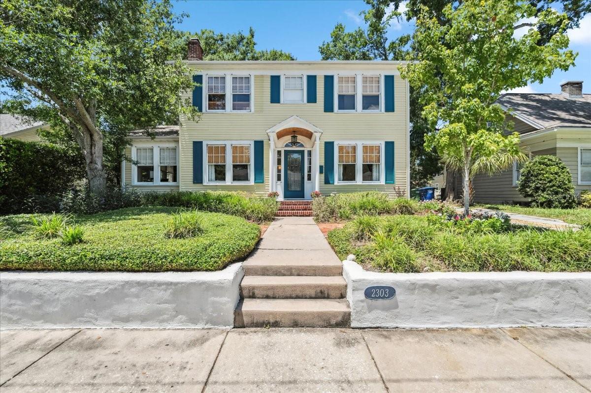 Charming 1925 Colonial Revival in Prime South Tampa Location steps to Bayshore. This beautifully updated 4-bedroom, 3-bath home blends timeless character with modern comfort in one of Tampa’s most desirable neighborhoods. Zoned for top-rated schools—Mitchell, Wilson, and Plant—this 2,024 sq ft gem sits in Flood Zone X (no flood insurance required) and has had no hurricane or water damage. Inside, you'll find an open, sunlit layout with original hardwood floors, plaster walls, and a cozy wood-burning fireplace. The renovated kitchen (2023) features all-wood cabinetry, quartz countertops, a walk-in pantry, and plenty of space to gather. The serene primary suite includes a walk-in closet and spa-style bath with soaking tub, walk-in shower, and custom teak vanities. Three additional bedrooms offer flexibility for family, guests, or a home office. Upgrades include a new roof with hurricane clips (2023) and new AC (2025) with a 10-year warranty. Step outside to your private tropical retreat with a heated pool, outdoor shower, pergola, deck, and tranquil pond. Located by the Gasparilla parade route and just steps from South Tampa’s best dining, shopping, and scenic walks including Bayshore’s waterfront parkway—this home offers style, comfort, and unbeatable convenience.