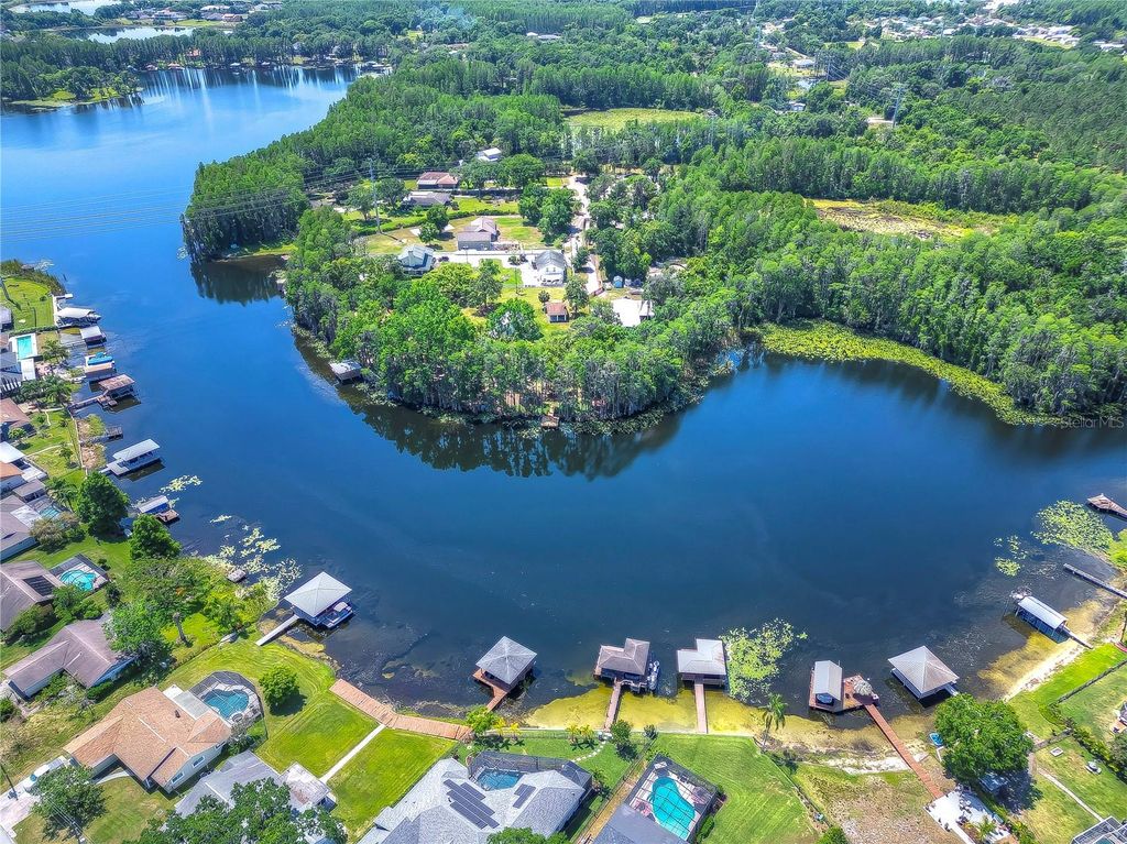 Photo of 3042 Lake Saxon Drive, Land O Lakes, FL 34639 (MLS # TB8320966)