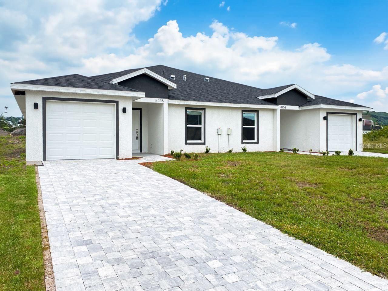 New Modern 3 bedroom 2 bath 1 car garage Duplex, just build in 2024 with stainless appliances , granite kitchen corner tops , 10f ceiling around total sqf 1379 . Master bedroom feet the king size bed , in the master bathroom you have shower, with walking closet . The duplex South Gulf Cove community. South West Florida's prime boating and beaching communities with the Myakka River, Charlotte Harbor and The Gulf of Mexico minutes away.The community offers public sidewalks, parks, which include a public boat ramp, picnic area, linear walkway, and playground. The canals and waterways provide an excellent place for kayaking, paddle boarding, and fishing. 15 minutes to the beauty of the Gulf Coast, it's clear water, and Boca Grande and Englewood beaches. In addition, you will find nationally branded stores and products at the Port Charlotte Town Center Mall. Our central location between the cities of Ft. Myers to our south and Sarasota to our north opens up endless lifestyle opportunities.. Why are you waiting call now.