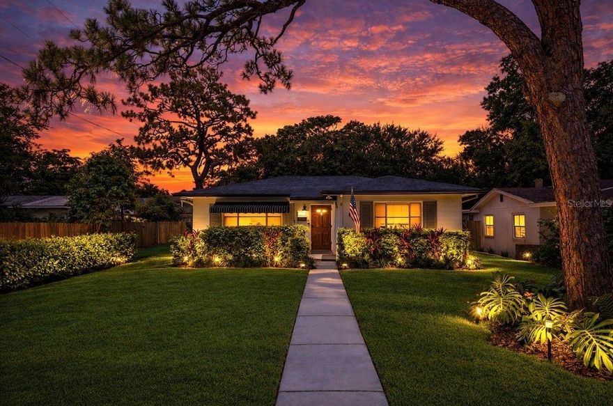 Charming St. Pete Family Home that is move-in ready.  Welcome to 4020 Queen St N, a lovingly maintained St. Petersburg home offering comfortable, turnkey living in a quiet neighborhood. Bright, open rooms, a modern kitchen, and flexible sleeping space make this an ideal primary residence for families, professionals, or anyone wanting an easy, low-maintenance lifestyle near the best of St. Pete.
Enjoy morning coffee in a sunlit living area, host friends in the updated kitchen, and relax in a private yard that’s perfect for pets, gardening, or weekend barbecues and nighttime fires around the fire pit. Thoughtful updates throughout provide move-in convenience while leaving room to personalize.  There is a large detached bonus room that is perfect for extra guests, quiet home office, or added outdoor entertainment space. Located just 4 miles from downtown St. Petersburg offering plenty of shopping, restaurants, live music, activities, St. Pete Pier and Vinoy Park and just 11 miles to gorgeous St. Pete beaches where you’ll encounter white powdery sand beaches, beach yoga or evening sunset drum circles.  There is also a well for irrigation which will keep your landscaping lush but not increase your water bill.
Bonus: currently operating successfully as a short-term rental, offering proven supplemental income or the option to convert to full-time rental when you travel — a flexible perk for owner-occupants.
Ideal for buyers seeking a ready-to-enjoy primary home with great location and income potential. Contact us to schedule a showing and learn more about recent updates and neighborhood amenities.