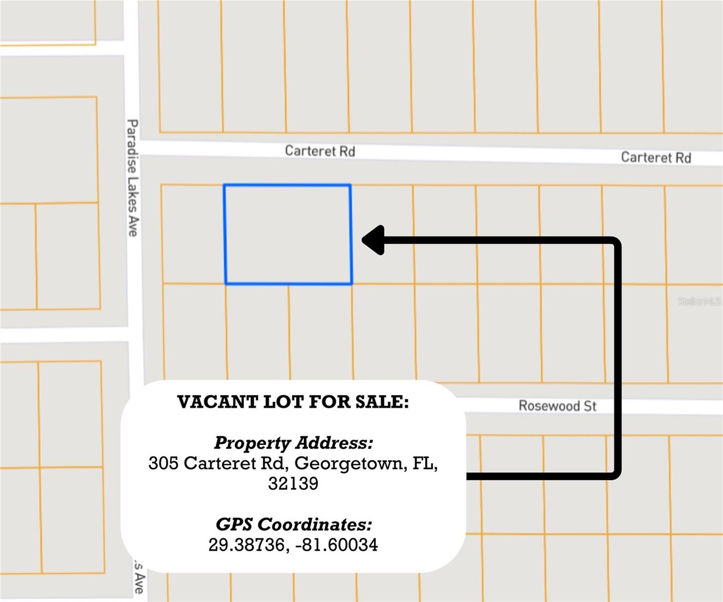 PARADISE LAKES SUB - Land