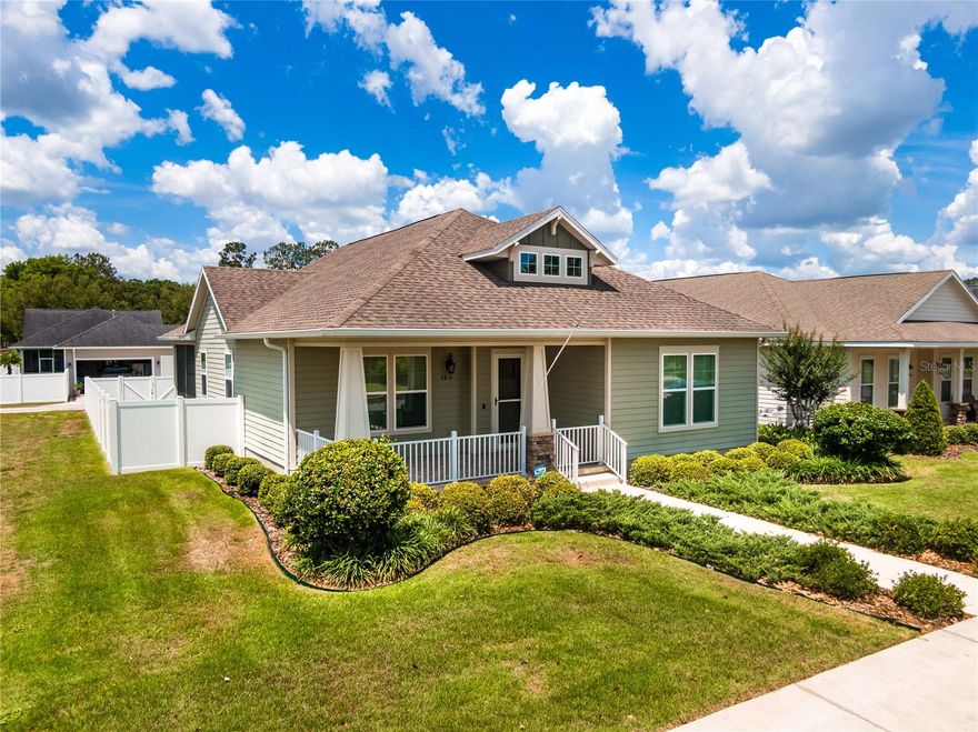 Welcome home to this beautifully maintained single-family residence located in the desirable Woodfield Crossing community in Ocala! Built in 2020, this spacious 3 bedroom, 2 bathroom home offers approximately 2,030 square feet of comfortable living space with a thoughtfully designed layout and modern features throughout.

Enjoy relaxing mornings on the inviting front porch or unwind in the screened-in back porch overlooking the backyard and additional outdoor patio area — perfect for entertaining or enjoying Florida evenings. Inside, you’ll find an open and functional floor plan featuring an indoor laundry room, spacious living areas, and a 2-car garage for added convenience.

This home also includes natural gas service and underground utilities, adding efficiency and curb appeal to the neighborhood. With a newer shingle roof and modern construction, this property offers peace of mind and low-maintenance living in one of Ocala’s growing communities.

Conveniently located near shopping, dining, schools, and major roadways, this move-in ready home combines comfort, style, and location all in one.