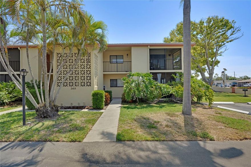 Charming Bradenton Rental Near Beaches, Shopping & Dining! Discover your next home in this beautifully maintained 2-bedroom, 2-bath second floor, no elevator, rental bursting with Florida charm and convenience! Enjoy the best of indoor-outdoor living with two spacious lanais—perfect for sipping your morning coffee or relaxing in the evening breeze. This home also features a covered parking space, private storage, and a prime location directly across from the community pool. You’ll love being just steps from Bayshore Elementary in a pet-friendly, all-age community that allows annual leases with no waiting period—ideal for new residents, professionals, snowbirds, or anyone looking to downsize. You'll be minutes from Publix, Target, TJ Maxx, and popular local restaurants like Mean Deans Local Kitchen and Scarpino’s Italian Restaurant. The Manatee County Library and bus line are nearby for added convenience. Best of all, you’re just 10 minutes from world-famous Gulf beaches, ideal for weekend getaways and Florida sunsets. Whether you’re relocating or simply ready for low-maintenance Florida living, this Bradenton rental offers the perfect blend of comfort, convenience, and community.