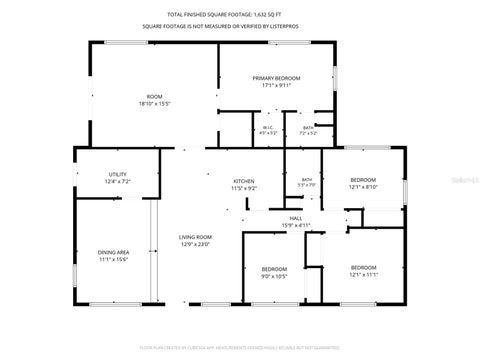 Tiny photo for 509 Scenic Street, Leesburg, FL 34748 (MLS # O6437308)