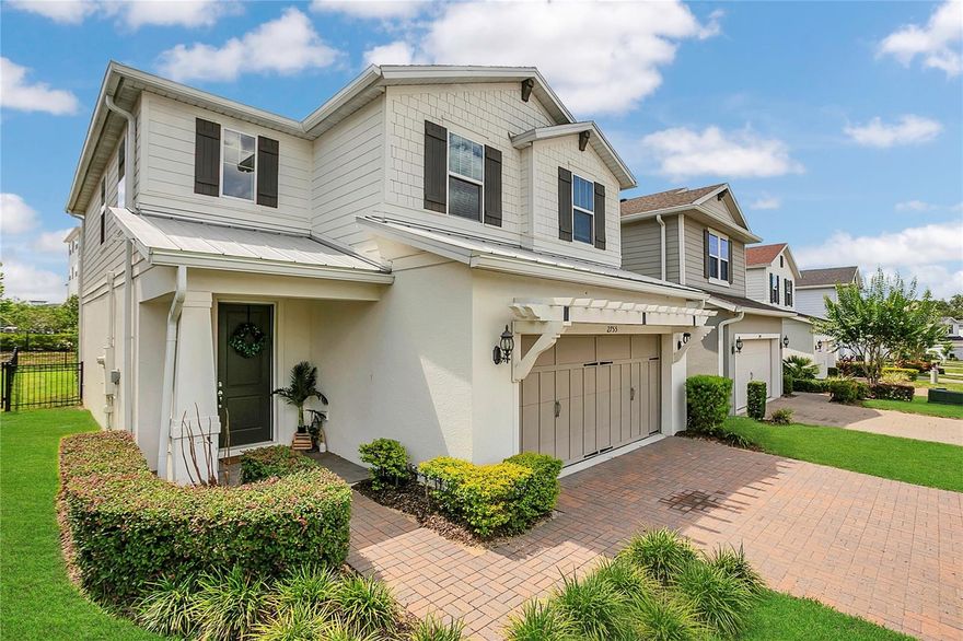 Welcome to 2755 Bobcat Chase Blvd, a modern 3-bedroom, 2.5-bath home with a bonus room, built in 2020 and tucked away on a quiet cul-de-sac in the highly desirable town of Oakland. This home offers a beautifully designed open-concept main level with a spacious living area that flows seamlessly into the dining space and upgraded kitchen featuring quartz countertops, stainless steel appliances, a large pantry, and a functional layout ideal for everyday living or entertaining. Upstairs, the bonus room provides flexible space for an office, media room, or play area. The primary suite includes a walk-in closet and private bath with dual sinks, while two additional bedrooms and a full bath complete the second level. Additional highlights include energy-efficient construction, a two-car garage, an inside laundry room, a screened lanai, and a fully fenced backyard.  Located minutes from Downtown Winter Garden and directly across from the Oakland Nature Preserve and the West Orange Trail, this home offers the rare blend of peaceful living and exceptional convenience. Enjoy access to miles of walking and biking trails, scenic boardwalks, parks, and year-round community activities. With nearby access to the Florida Turnpike, commuting to Orlando, the airport, or the theme parks is quick and easy. This move-in-ready Oakland home is the perfect combination of comfort, style, and location.