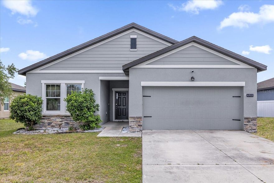Turn-key and priced aggressively, this practically brand-new 4-bedroom, 2-bath home offers 1,827 sq ft and features the highly sought-after Firefly floor plan, built in 2020.  The open-concept layout includes a spacious living area and a huge kitchen with plenty of counter space. Secondary bedrooms are generously sized, and the primary suite offers a comfortable retreat.  Located in a highly desirable area, this home has a low HOA with a community pool. It’s also close to top-rated schools and just 30 minutes from Orlando, New Smyrna Beach, and Daytona Beach.  Move-in ready and barely lived in—don’t miss out.  Schedule your showing today.