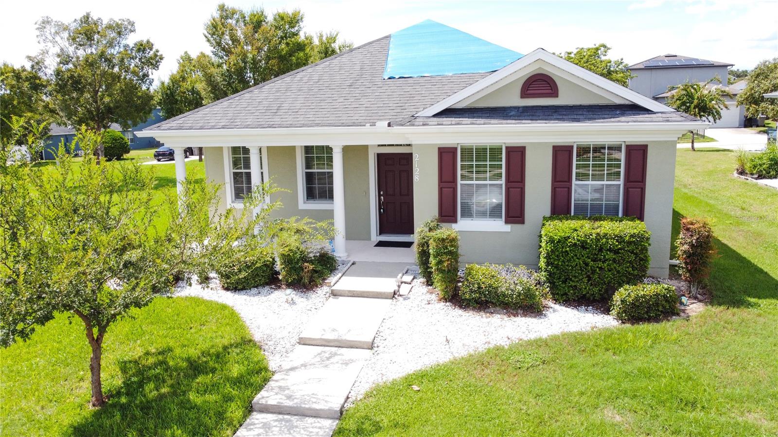 This spacious property is a perfect blend of comfort and convenience. Featuring 4 bedrooms and 2 bathrooms, this home boasts a brand-new roof with solar panels (fully paid off at closing), offering significant energy savings. The family-friendly community offers fantastic amenities, including a clubhouse, fitness center, playground, and a community pool ideal for enjoying Florida’s beautiful weather. Located just minutes from local convenience stores, parks, and major shopping areas, this home also offers easy access to SR 429, and SR 414. You’re also across from AdventHealth Apopka, and just a short drive from Walt Disney World, Universal Studios, and Orlando International Airport. This is a must-see home. Schedule your showing today!