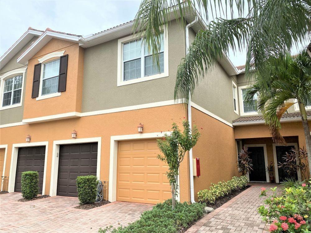 AVAILABLE NOW! This generously-sized 3-bedroom, 2.5 bath, 1-car garage townhome in gated Stonehaven ticks all the boxes: great condition, gated community, A-rated schools, easy access to I-75 and beaches. Built in 2011, this property is super clean and shows like brand-new. Solid wood cabinets, granite counters, stainless steel appliances. Tile on the ground floor, carpet in the bedrooms. Full block construction and impact windows provide for a quiet and secure environment. Stonehaven offers a heated community pool and a playground. Ashton Elementary, Sarasota Middle, Riverview High. Pet-friendly with application and approval ($100 pet app fee, $25/mo pet rent per pet). This is a non-smoking unit. **Unfurnished annual lease ONLY.** Allow 30 days for association approval. Per association, max 2 vehicles per unit. Vans & trucks must be parked in the garage.