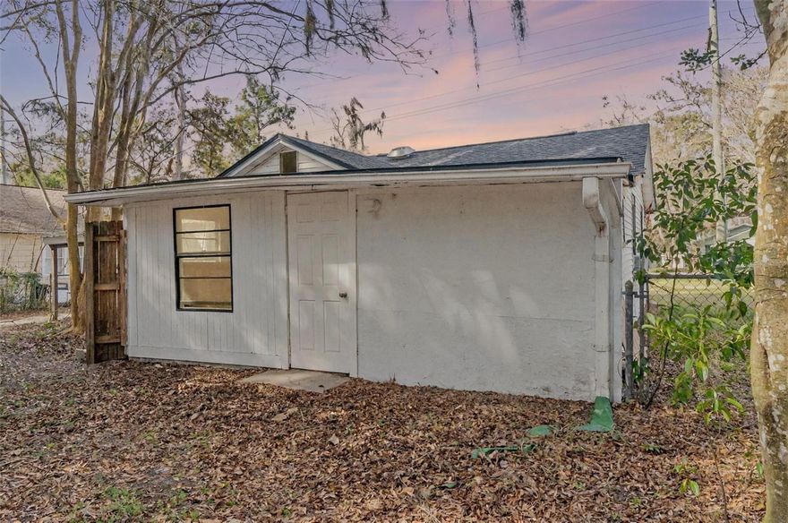 One or more photo(s) has been virtually staged. Charming property featuring a 3-bedroom, 2-bath main home PLUS a detached 1-bedroom, 1-bath mother-in-law suite with its own kitchen and private entrance—perfect for multigenerational living, guests, or rental income opportunities. The home sits on a large lot, just under a half-acre. Providing ample room, privacy, and versatility in a quiet, established neighborhood.

Inside the main residence, you’ll find luxury vinyl plank flooring in the living areas and kitchen, carpeted bedrooms, and a recently remodeled primary bathroom, creating a comfortable and updated feel.
The property also features a new roof and well-maintained kitchen with appliances, adding value and peace of mind for future owners.


Conveniently located just minutes from downtown Ocala, shopping, medical facilities, and local schools, the home blends peaceful residential living with easy access to daily amenities.