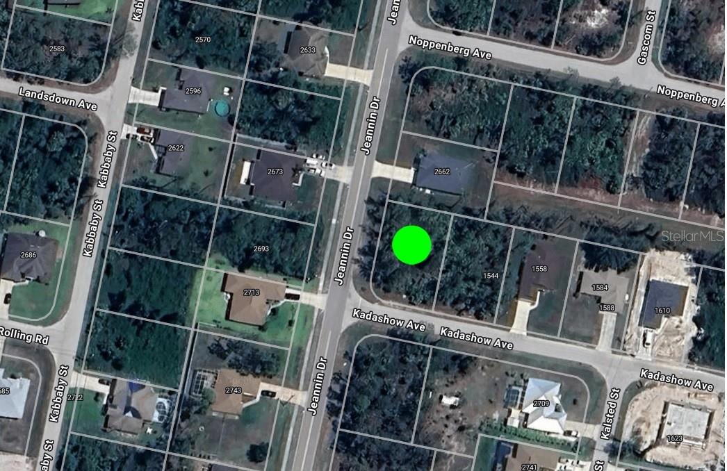 Corner lot with public water in growing North Port. 5 minutes to Publix Shopping Plaza, 9 minutes to US 41's shops and restaurants (Home Depot, Lowe’s, Walmart, Publix, Port Charlotte Mall). Highly rated Sarasota County schools. Not in a flood zone.