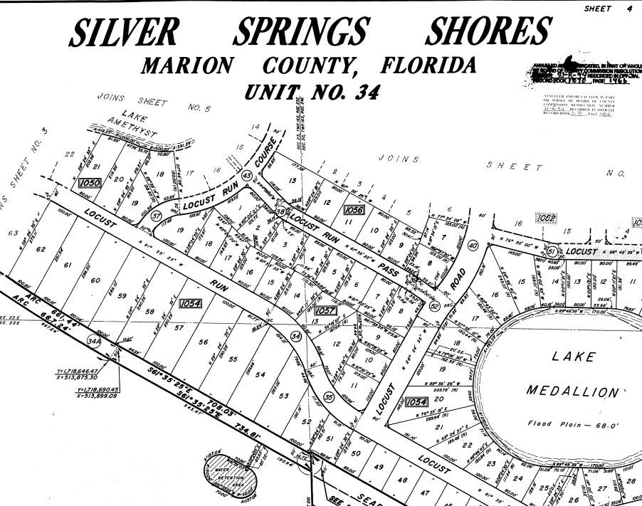 SILVER SPRINGS SHORES UNIT 34 - Land
