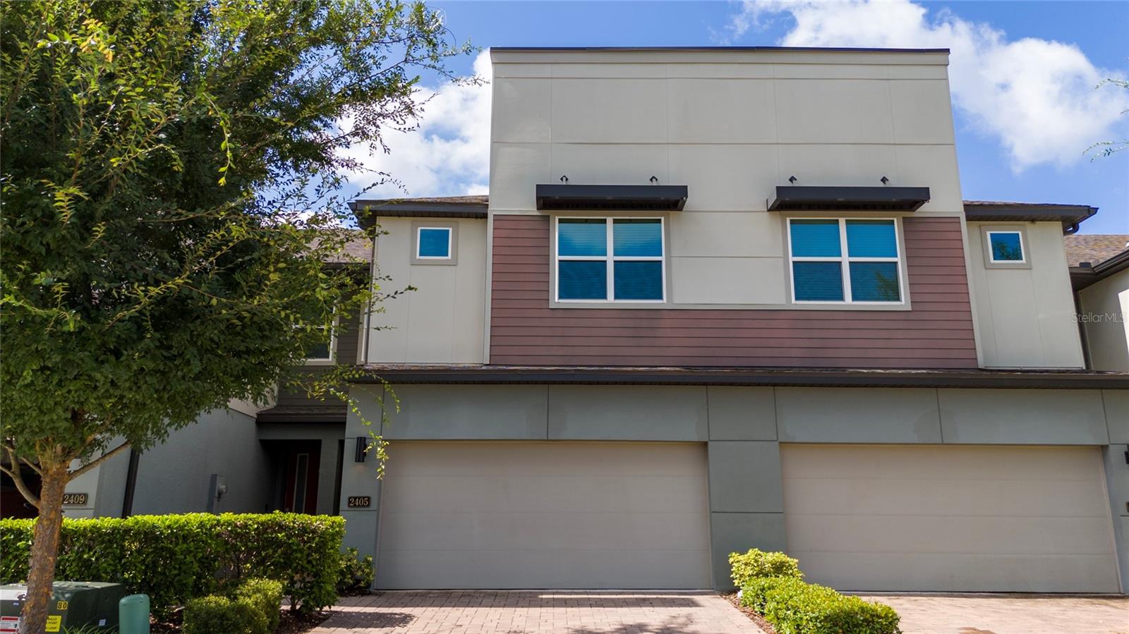 Experience refined living in the sought-after gated community of Hawks Crest. This elegant 3-bedroom, 2.5-bathroom home offers 1,964 sq ft of thoughtfully designed living space with a 2-car garage featuring a sleek epoxy finish.
As you enter, natural light floods the spacious living room, highlighting the modern finishes and open layout. The gourmet kitchen is a chef’s dream—equipped with top-of-the-line stainless steel appliances, stone countertops, custom backsplash, and a generously sized center island perfect for casual dining or entertaining. A separate dining area and stylish half bath complete the main floor.
Step outside to your covered patio overlooking a beautifully maintained yard, ideal for relaxing or weekend barbecues.
Upstairs, you’ll find two large guest bedrooms, a full bath, a convenient laundry room, and a linen closet. The luxurious primary suite features tray ceilings, a spacious walk-in closet, and a well-appointed en suite bathroom for your comfort and privacy.
Residents of Hawks Crest enjoy resort-style amenities, including a community pool, clubhouse with outdoor grills, and a playground—all in a prime location.
This home is move-in ready and optional furniture is available upon request. Don’t miss the opportunity to own in one of the area’s most desirable communities. Schedule your private showing today!