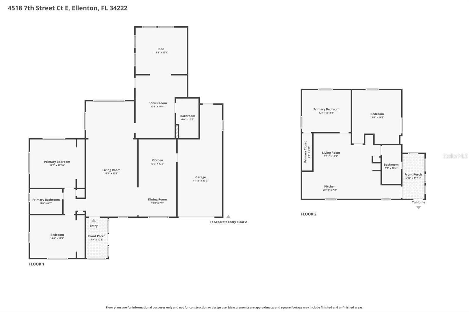 4518 7TH STREET COURT E, ELLENTON, FL, 34222 1 4518 7TH STREET COURT E