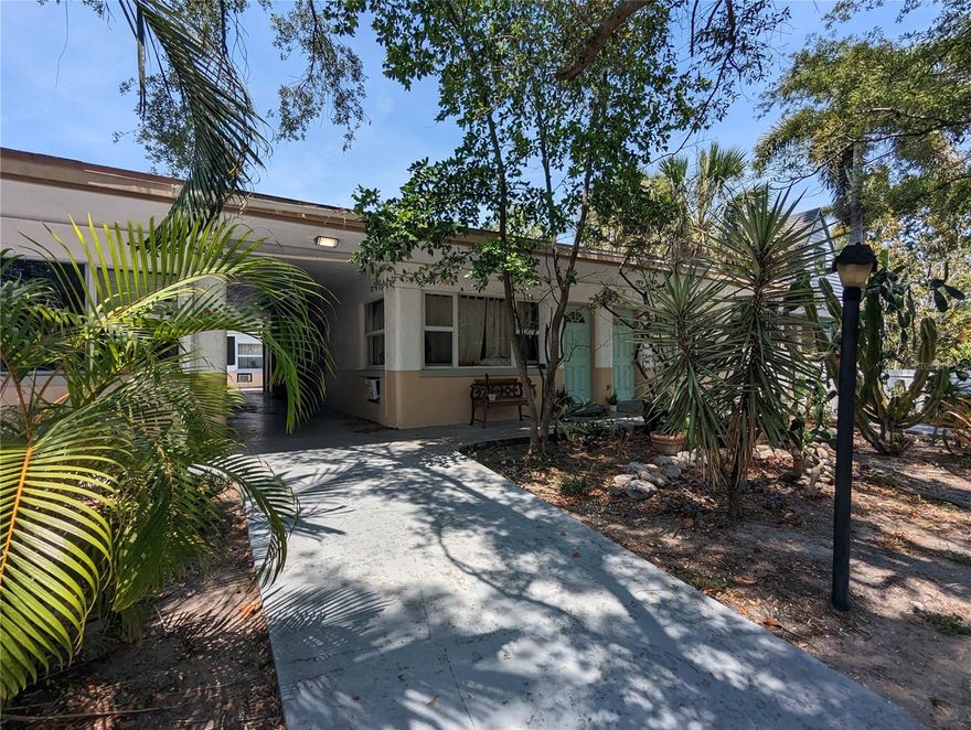 Charming One-Bedroom One-Bath apartment in Old Northeast Neighborhood steps to Downtown St. Petersburg with great access to all the downtown, shopping, restaurants, museums, concerts etc. No stairs as this is a first floor unit with tile throughout, clean and newly appointed. Unbeatable quiet location; walk/ bike to downtown, north shore park. Schedule to see this unit today. Tenant responsible for $95 Utility reimbursement(Water, Sewer Trash and Electricity).  Tenant occupied until December 31st. Do Not Disturb Tenant.