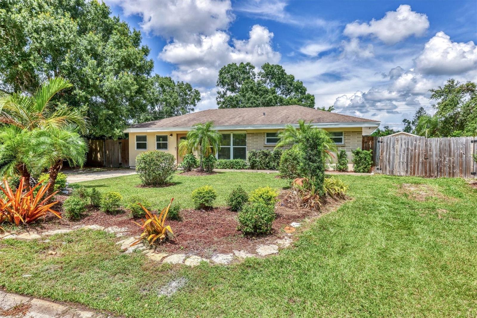 THIS PROPERTY QUALIFIES FOR A 1% LENDER INCENTIVE IF USING OUR PREFERRED LENDER! Welcome to your Florida dream home in the heart of Kensington Park—one of Sarasota’s most desirable and walkable neighborhoods!
This charming 3-bedroom, 2-bath split-bedroom ranch offers the perfect blend of comfort, convenience, and Florida lifestyle. Nestled on a spacious lot with a FULLY FENCED YARD, TWO gates, and a crushed shell drive ideal for storing a trailered boat or RV that leads to a shed ideal for storing outdoor gear, or gardening tools. The patio area is perfect for a fire pit and grilling, making entertaining a breeze. For peace of mind, the home is equipped with a NIGHT OWL WIRED OUTDOOR SECURITY SYSTEM.
Inside, you’ll love the OPEN FLOOR PLAN that connects the living, dining, and kitchen areas. A large picture window fills the living room with natural light, while the kitchen island provides excellent prep space, complemented by granite countertops and stainless steel appliances. A cozy den with sliding doors opens directly to the backyard—perfect for a home office or extra living space.
The private primary suite features a walk-in closet and an ensuite bath with a glass-door shower, while the two additional bedrooms are located on the opposite side of the home for added privacy. The main bathroom includes a tub/shower combo and a large hallway storage closet. You'll also appreciate the oversized laundry room with a utility sink—a rare find!
Kensington Park offers a peaceful, almost rural feel while being just minutes from downtown Sarasota, Bobby Jones Golf Course, Ed Smith Stadium, schools, shopping, dining, and a short drive to world-famous Gulf beaches. It’s known for its friendly neighbors, easy walkability, and unbeatable location.
Don’t miss your chance to own a piece of paradise in one of Sarasota’s most welcoming communities!