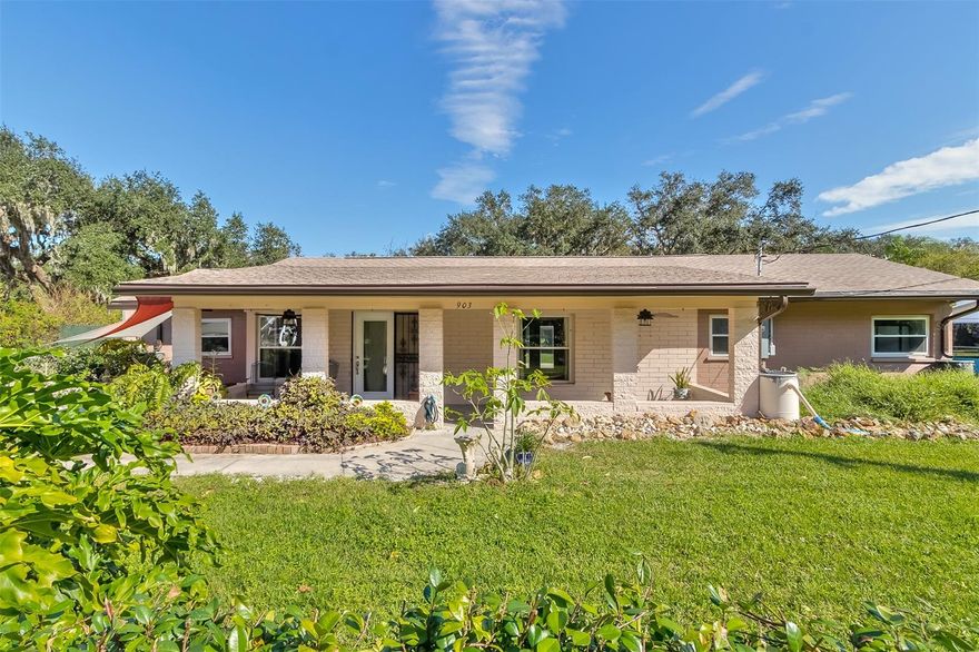 The possibilities are endless with this one! Fantastic location in the heart of New Smyrna Beach. Great opportunity for an investor or someone looking for a project. Situated on a 1/3 acre lot this property features a detached garage, huge outdoor patio area, air conditioned shed, and plenty of space for storing toys and entertaining. Upgraded electrical, irrigation well, instant gas water heater, gas range, and much more. This home did experience flooding during Hurricane Ian. Cash, hard money, or rehab loans only. ;Water: City