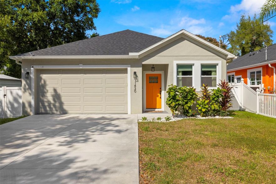 **Up to $4,500 towards closing costs with preferred lender!** Built in 2022, this beautifully maintained 3-bedroom, 2-bathroom home combines modern style with everyday comfort - all in a prime Tampa location! You’ll love being just 8 minutes to Fresh Kitchen, 10 minutes to USF and Busch Gardens, and only 15 minutes from vibrant downtown Tampa. Step inside to discover tall ceilings, luxury vinyl plank flooring throughout, and a bright, open layout perfect for entertaining or relaxing. The kitchen is a true highlight, featuring granite countertops, stainless steel appliances, and plenty of cabinet space. Enjoy Florida living year-round on the screened-in lanai overlooking your fully fenced backyard - ideal for pets, play, or hosting friends. A two-car garage provides convenience and extra storage. Schedule your showing today!