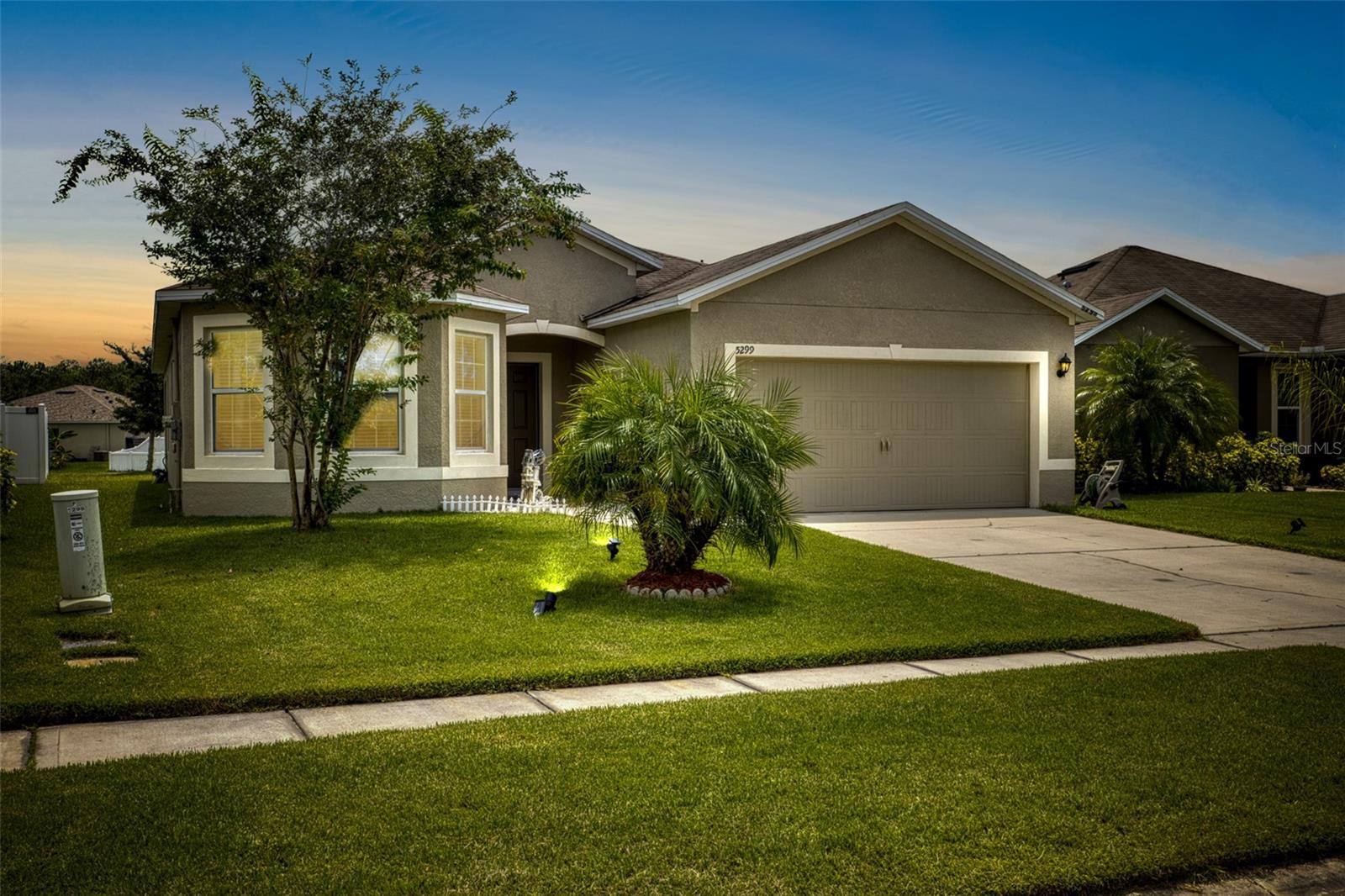 Discover the pride of ownership in this beautifully maintained home in Hawks Preserve, Port Orange, FL!
Built in 2017, this stunning property combines quality craftsmanship with modern comfort in a desirable split floor plan. Featuring 3 inviting bedrooms, 2 stylish bathrooms, and a spacious 2-car garage, this gem sits on a sought-after waterfront lot, offering expanded views of the water.
The popular layout offers a generous dining area within the expansive kitchen, while maximizing the living room's potential for both relaxation and entertaining. As part of the coveted Hawks Preserve HOA community, residents enjoy resort-style amenities including a sparkling pool, a beautifully illuminated fountain, and an elevated dock perfect for taking in serene waterfront views.
This home is the ideal blend of charm, functionality, and modern convenience. Don't miss your chance to explore this exceptional, competitively priced property!